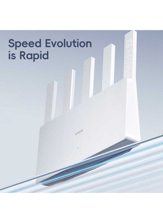 Xiaomi Router BE5000 WiFi 7 MLO 2.4GHz 5.0GHz Dual Band 2.5G Port 512MB RAM Repeater, US Plug (White)
