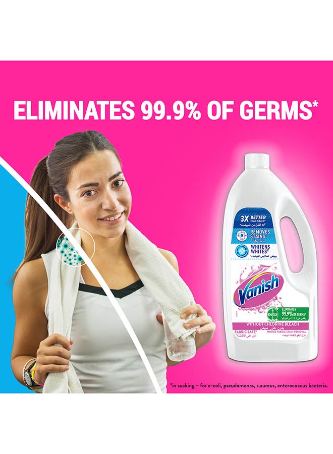 Vanish Liquid Fabric Stain Remover 1L for Coloured & Whites + 1L FREE for White Clothes multicolour 1Liters - Image 5
