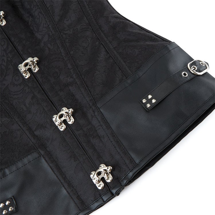 New Gothic Retro Court Bamped Body Top Temu Source - Image 5