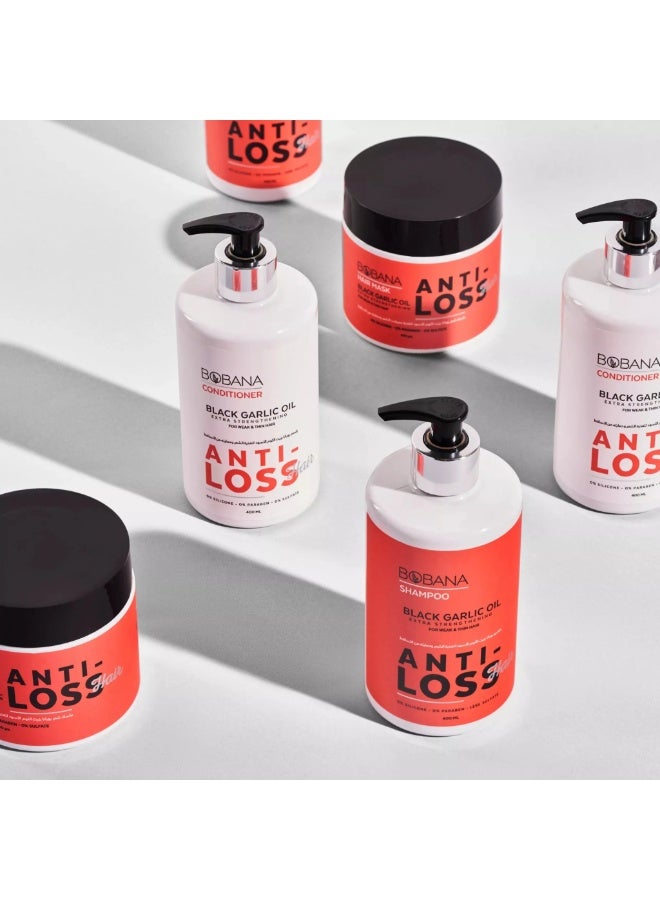 بوبانا ماسك شعر بوبانا بزيت الثوم الأسود 500 جرام - Image 4