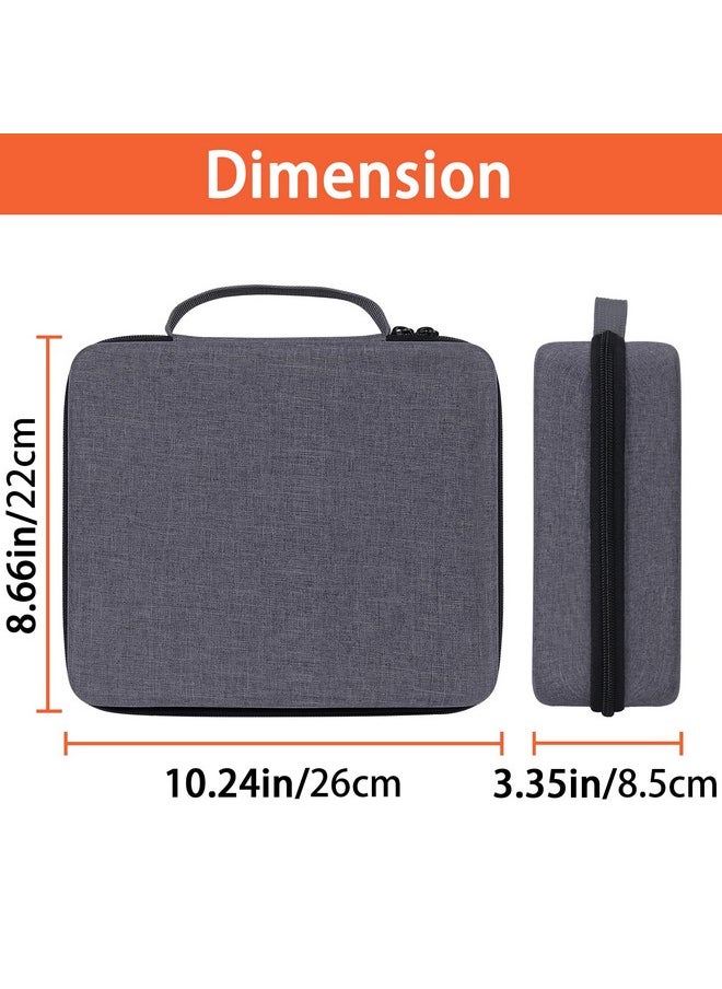 Aenllosi Hard Case For 36Pcs Fingerboards,Large Capacity Holder For Mini Finger Skateboards Toy,Compatible With Grip Tapes,Bearing Wheels,Trucks & Decks(Black,Case Only)  - Image 4
