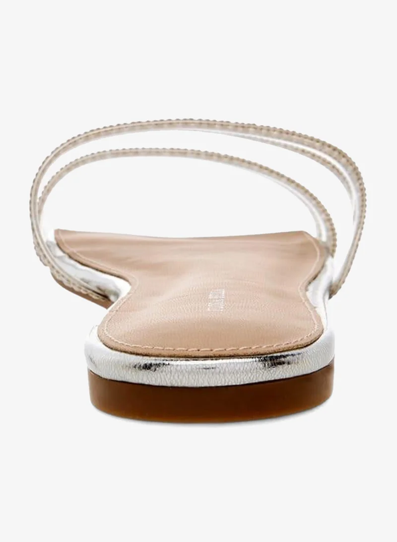 فلورا بيلا من شو إكسبرس صنادل نسائية مزينة سهلة الارتداء