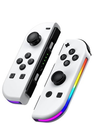Controllers for Nintendo Switch, Replacement for Switch Controller with RGB LED, Adjustable Turbo & Vibration, Motion Control/Wake-Up,Screenshot - pzsku/Z86FA6F4063AD48E4429CZ/45/_/1723025895/39b2a23a-275c-45e2-ba6d-a0ec7b21eac8