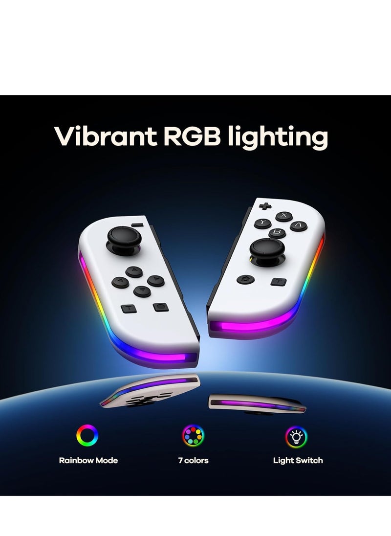 Generic Controllers for Nintendo Switch, Replacement for Switch Controller with RGB LED, Adjustable Turbo & Vibration, Motion Control/Wake-Up,Screenshot  - Image 3