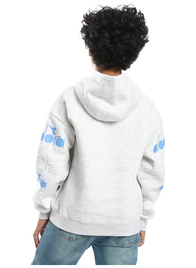 DIADORA - Hoodie Printed Boys Sweatshirt - Image 1