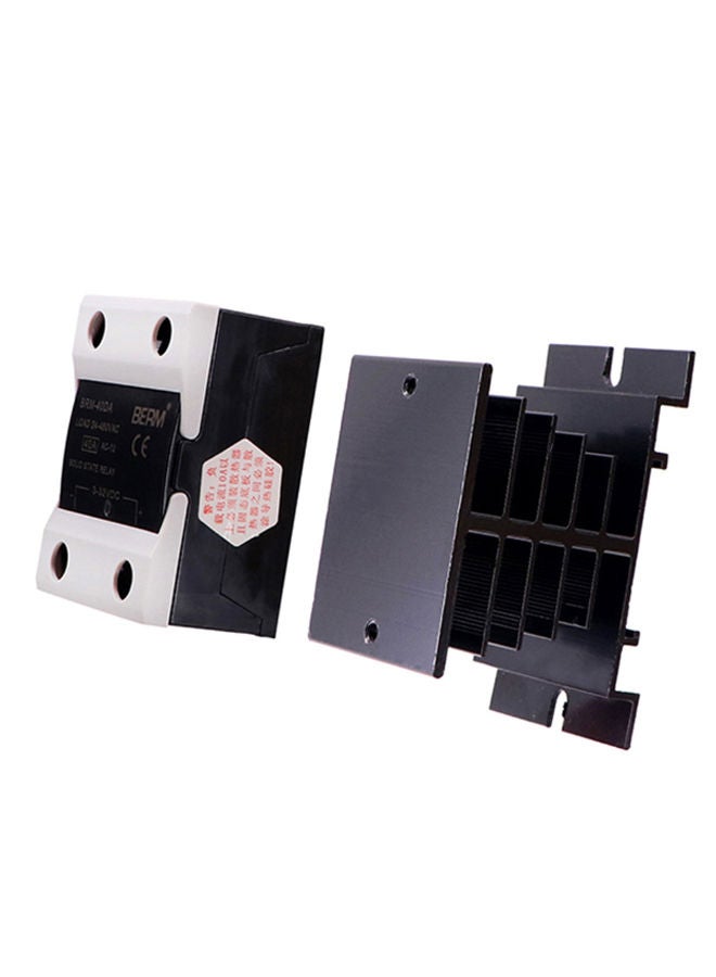 NIBEMINENT Single Phase Solid State Relay Silver/Black - Image 2