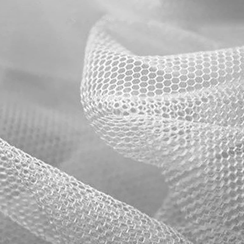 RUIXIA Twin Baby Stroller Full Cover Mosquito Netting Breathable Mesh Drawstring Mosquito Net for Infants Bassinet Cribs Carriage Trolley Cradles Baby Jogger Pushchair Outdoor Netting - Image 5