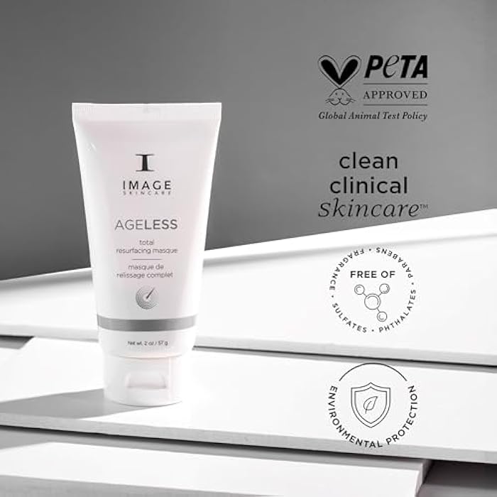 IMAGE SKINCARE صورة للعناية بالبشرة، قناع AGELESS لإعادة السطح الكلي، قناع وجه مهدئ مضاد للشيخوخة، 2 أونصة - Image 3