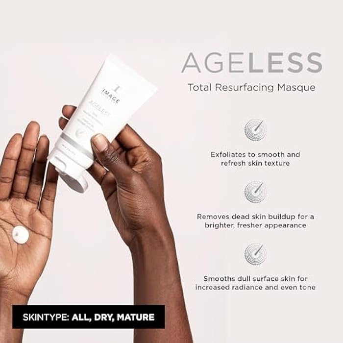 IMAGE SKINCARE صورة للعناية بالبشرة، قناع AGELESS لإعادة السطح الكلي، قناع وجه مهدئ مضاد للشيخوخة، 2 أونصة - Image 2