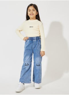 Slant Pocket Embroidery Detail Straight Jeans - pzsku/Z86FA7F1FA63EA3ACBCCFZ/45/_/1727963783/ae362c65-03a0-4727-8df7-0fbd69fcb12a