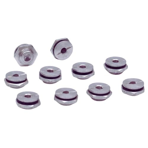 ENINE Cooker Safety Valve - Ideal for Prastige/Pigean & popular brands pressure cookers (Pack of 10 Units) - Image 1