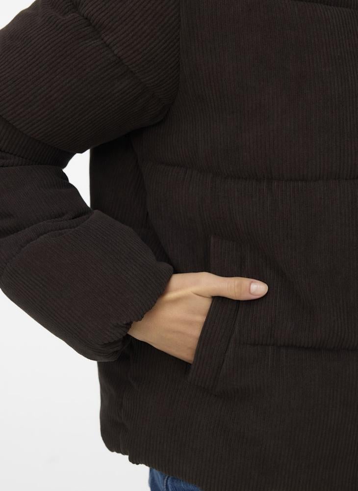 فيرو مودا جاكيت فيم دي برا بجيب مفصل - Image 3