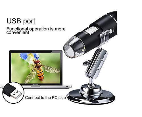 Tobo USB Microscope;1600x Zoom 1080p Digital Mini Microscope Camera with OTG Adapter and Metal Stand; Compatible for Window - TD-587IM - Image 5