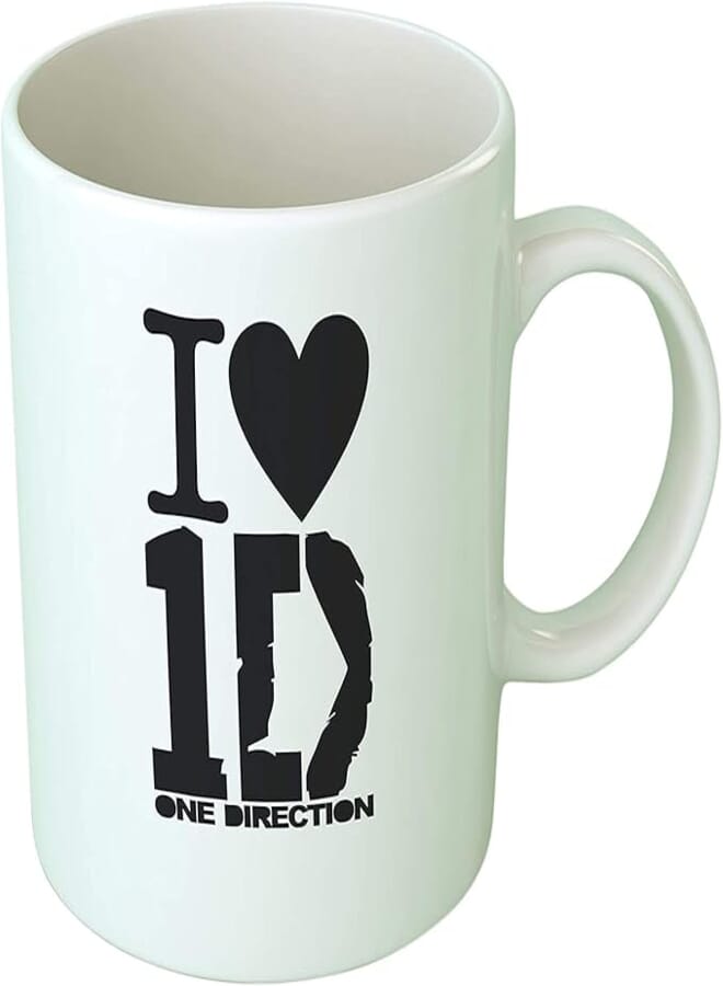 Upteetude One direction Coffee Mug - White