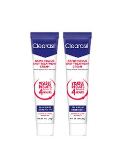 Clearasil Clearasil Ultra Rapid Action Vanishing Acne Treatment Cream, 1 oz (Pack of 2) 