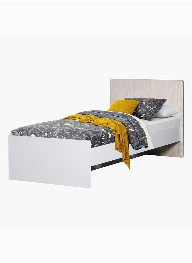 Home Box - Vanilla Single Bed 194 x 90 x 100 cm, Mattress Size - 90x190cm - Image 1
