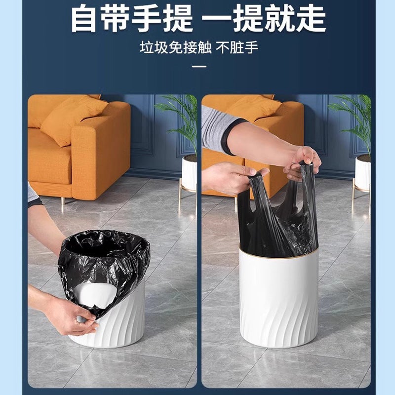 Supply Of Portable Garbage Bags For Household Thickened Black Vest-Style Disposable Kitchen Garbage Bags For - Image 4