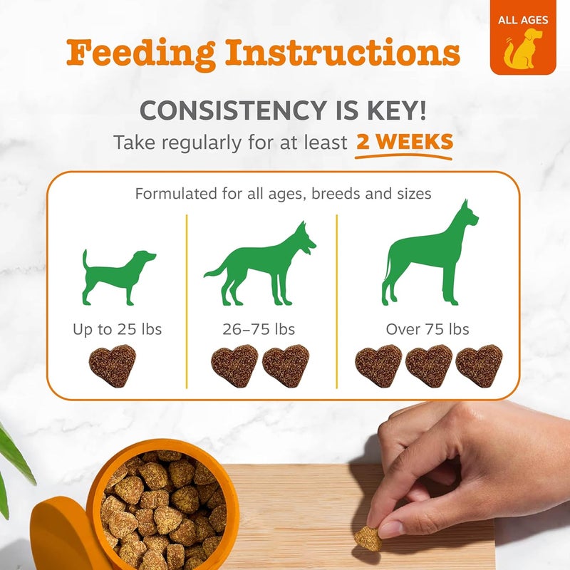 زيساي بوس Zesty Paws Chew No Poo Bites للكلاب – مكملات لتخفيف عادة أكل البراز – مكملات طرية لردع الكلاب عن أكل برازهم أو براز الكلاب الآخرين – تدعم الجهاز الهضمي واللثة والجهاز المناعي بفضل البروبيوتيكات – مكونات الدجاج – عبوة تحتوي على 90 قطعة. - Image 4