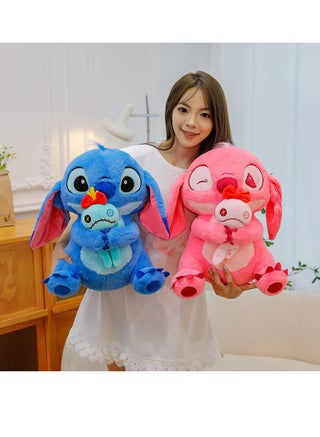 Stitch Plush Dolls, 45Cm, Large Size, Pink And Blue - Beautiful And Luxurious Gift For Women And Girls, 2 Pieces - pzsku/Z86FB0B455CBF105C2E3AZ/45/1751119005/6a42222e-134c-4058-9c98-eafeb6aa76b2