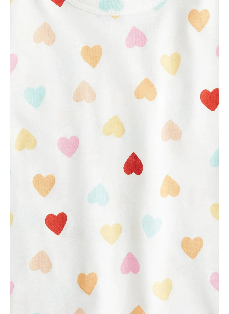 H&M Printed jersey top
