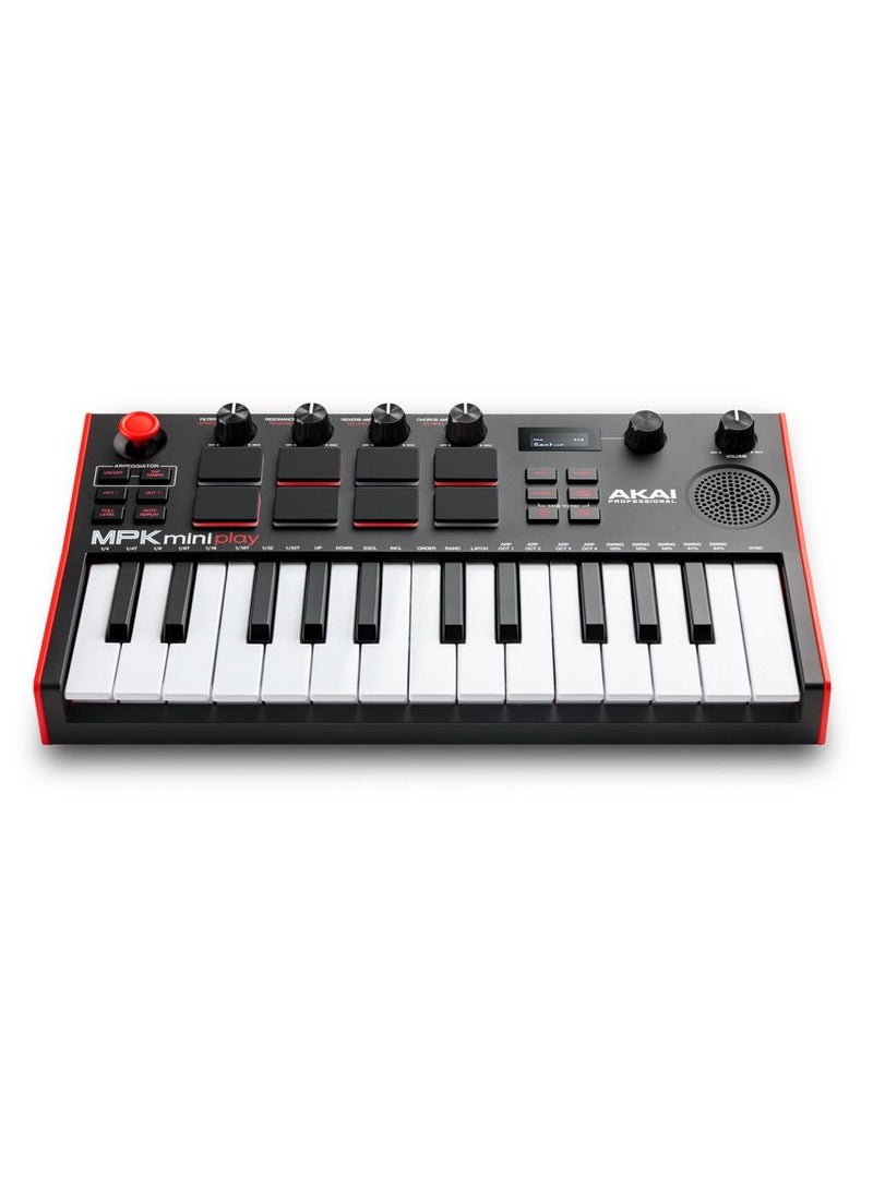 Akai Professional MPK Mini Play mk3 - لوحة مفاتيح وحدة تحكم صغيرة مع مكبر صوت - Image 1