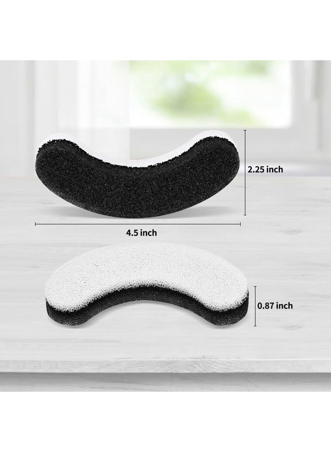 Porens Cat Water Fountain Filters, 12 Pack Pet Fountain Replacement Foam Sponge Pre-Filters Fit for Clear Cat Water Fountain, Dog Water Dispenser - Image 2