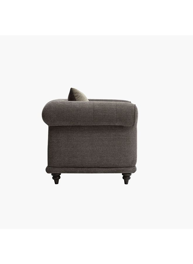 Home Box Oshawa Fabric Sofa with Cushion 86x75x109 cm - Image 5