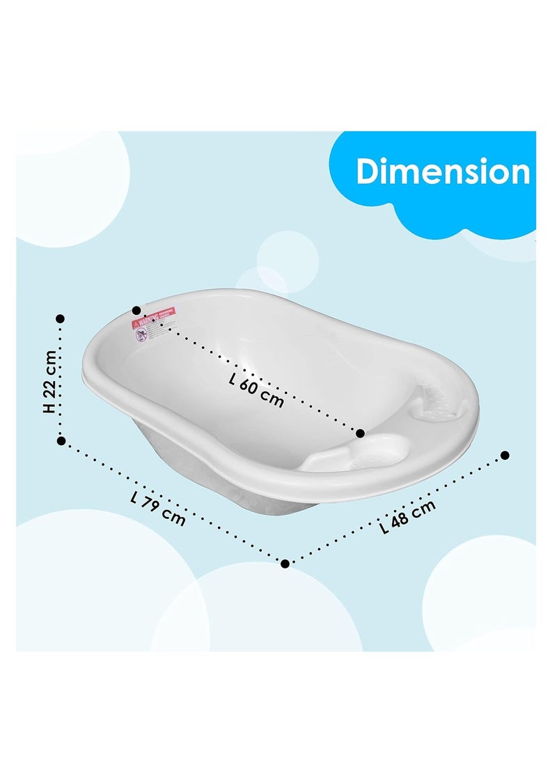 STAR BABiES Sunbaby Buy 1 Get 1 (Splash bath tub with kids shower cap - White/Green - Image 4