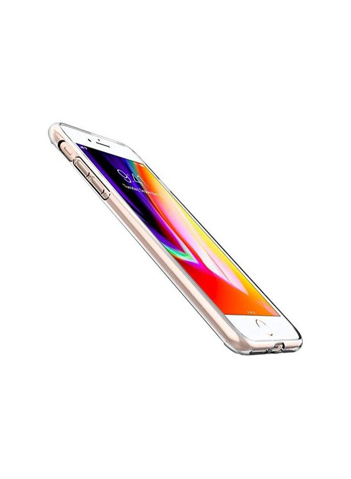 فواتير غطاء خلفي شفاف مرن ضد الصدمات لهاتف iPhone 7 PLUS – غطاء من TPU نحيف للحماية - Image 2