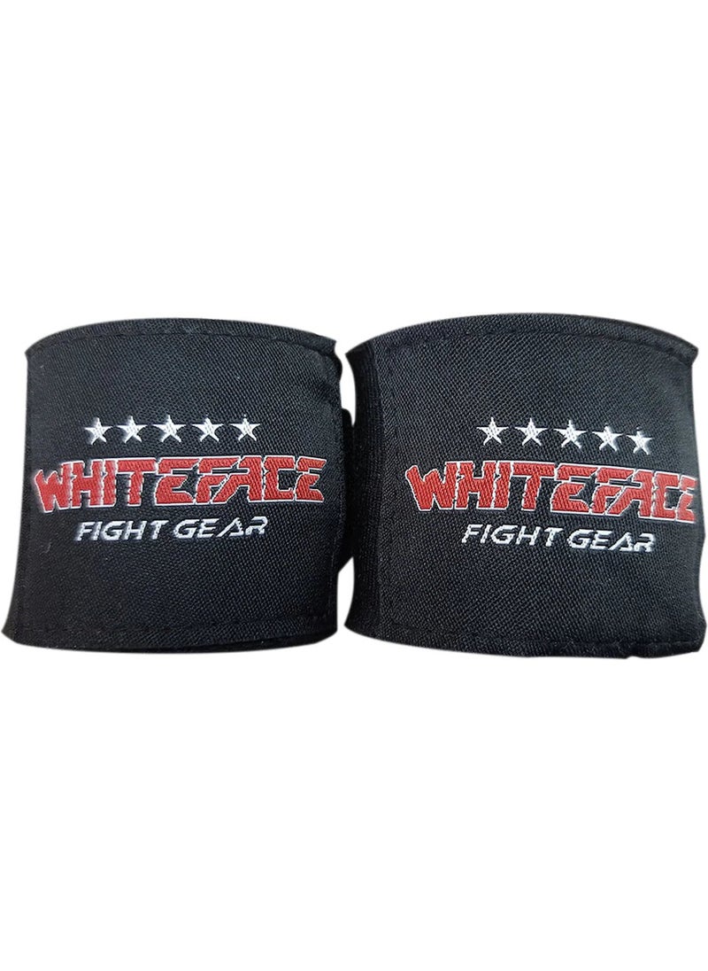 Dragon Yakuza Boxing Gloves Muay Thai Kick Boxing Gloves and Whiteface Boxing Bandage Set of 2  - Image 4