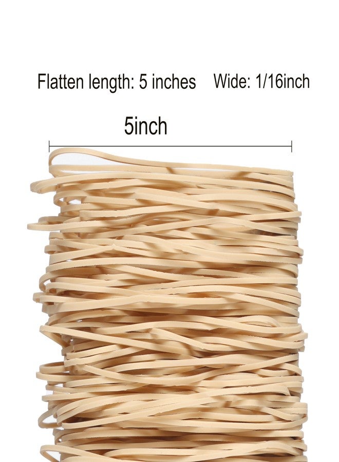 YOUOWO Rubber Bands 5inch 200g Elastic Rubber Bands for Office Supplies money Trapped flowers - Image 5