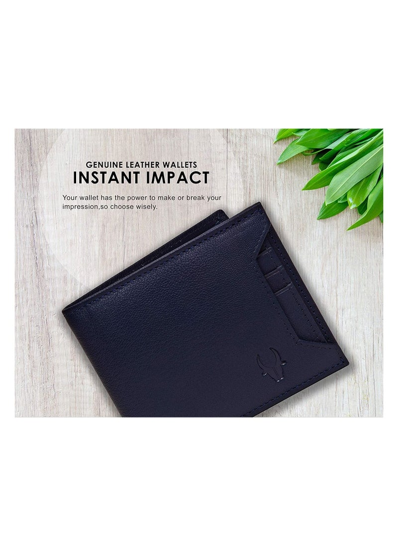 Wildhorn - Wild Horn Blue Leather Mens Leather Wallet WH1251 - Image 1