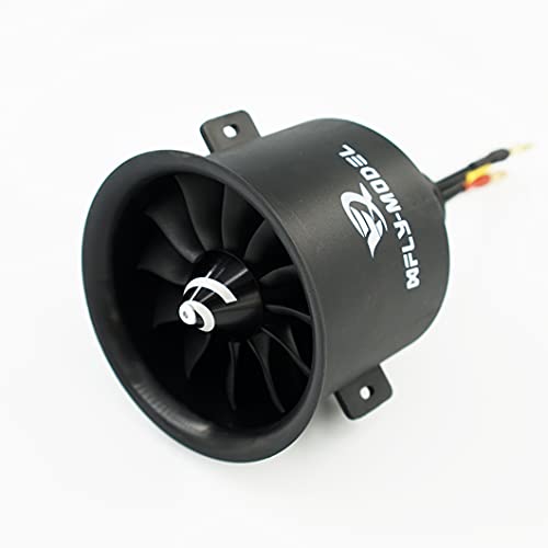 XFLY-MODEL XFLYMODEL 70mm 12 Blades EDF Ducted Fan with 6S Brushless Inrunner 2680KV2200 Motor Model Jet Aircraft - Image 1