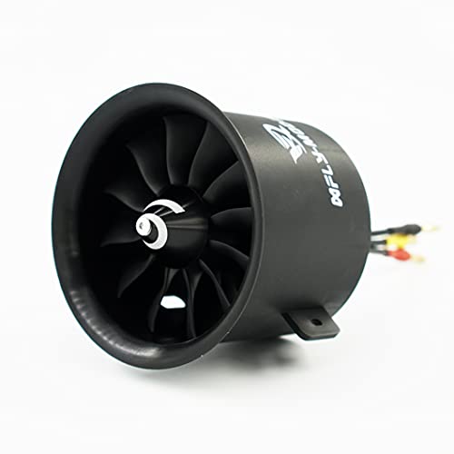 XFLY-MODEL XFLYMODEL 70mm 12 Blades EDF Ducted Fan with 6S Brushless Inrunner 2680KV2200 Motor Model Jet Aircraft - Image 5