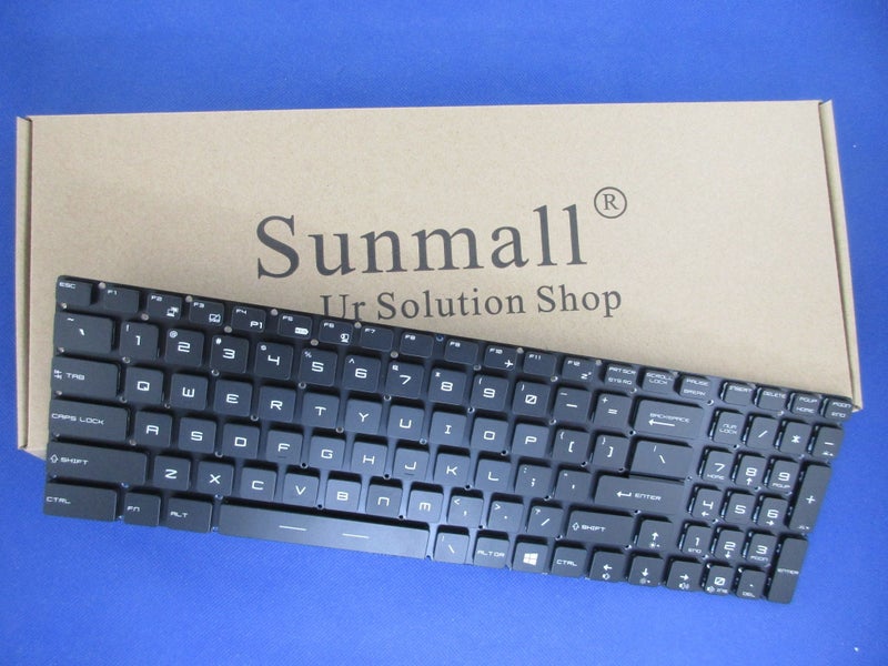 SUNMALL Laptop Replacement Keyboard with Backlight Compatible with MSI GE62 GS60 GS70 GS72 GE72 GT72 MS-1772 MS-16u6 Series Part Number V143422AK1 19000184 US Layout - Image 3