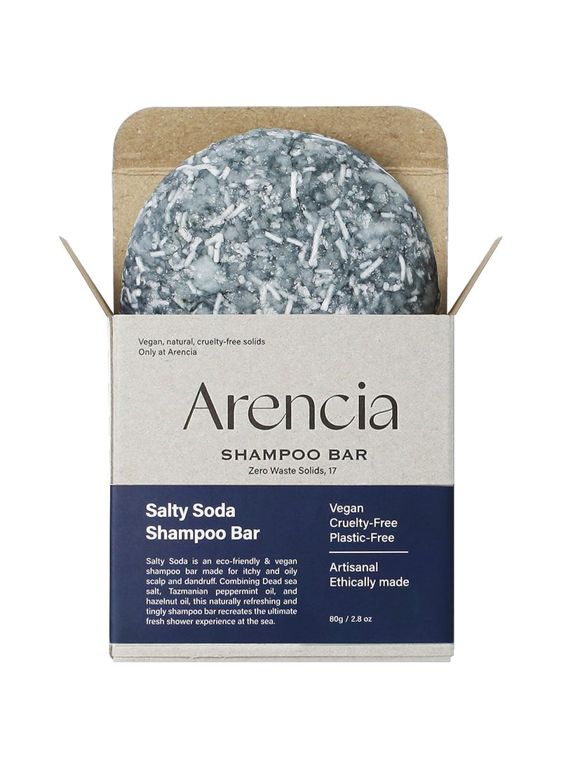 arencia Salty Soda Shampoo Bar 