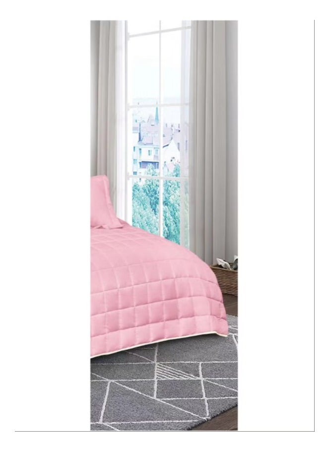 Red Rose Summer hotel double bed sheet to add elegance to your room decor, made of microfiber, size 240*260 cm, 6 pieces  - Image 3