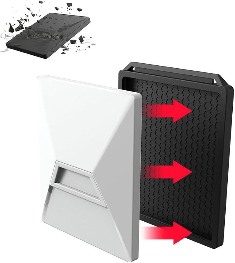 Black Silicone Protective Case with Reusable Sticker for Backpack Secure Lightweight Hiking Camping Travel - Image 2
