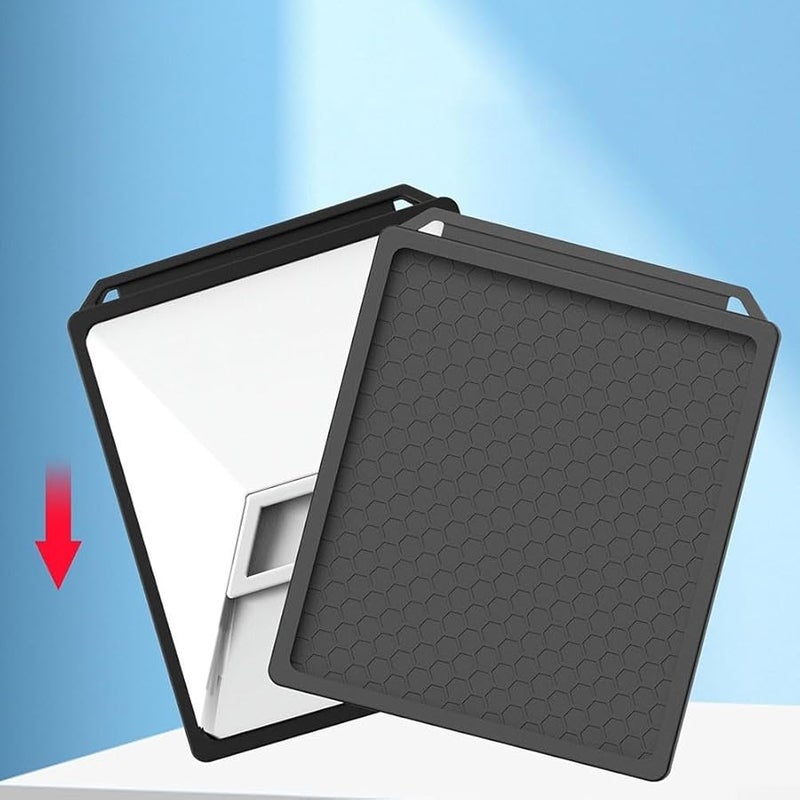 Black Silicone Protective Case with Reusable Sticker for Backpack Secure Lightweight Hiking Camping Travel - Image 3