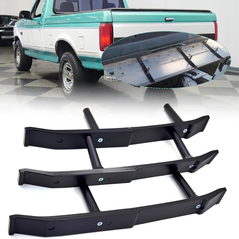 gtpartes Bracket Set for Tailgate Trim Panel Compatible with 1987-1996 Ford F150 F250 F350 - Image 1