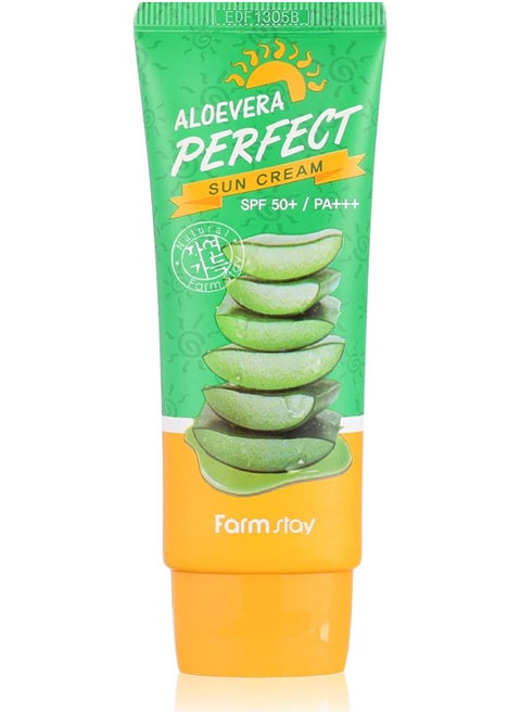 Farm Stay Aloevera Perfect Sun Cream SPF50 70g