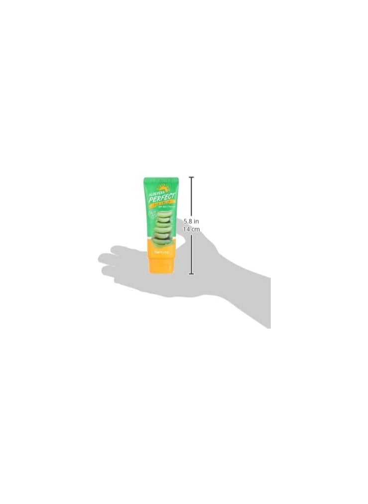 Farm Stay - Farm Stay Aloevera Perfect Sun Cream SPF50 70g - Image 1