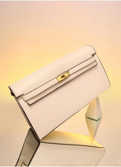 Haute Sauce The Overlap Sling Bag - Powder White  - Image 1