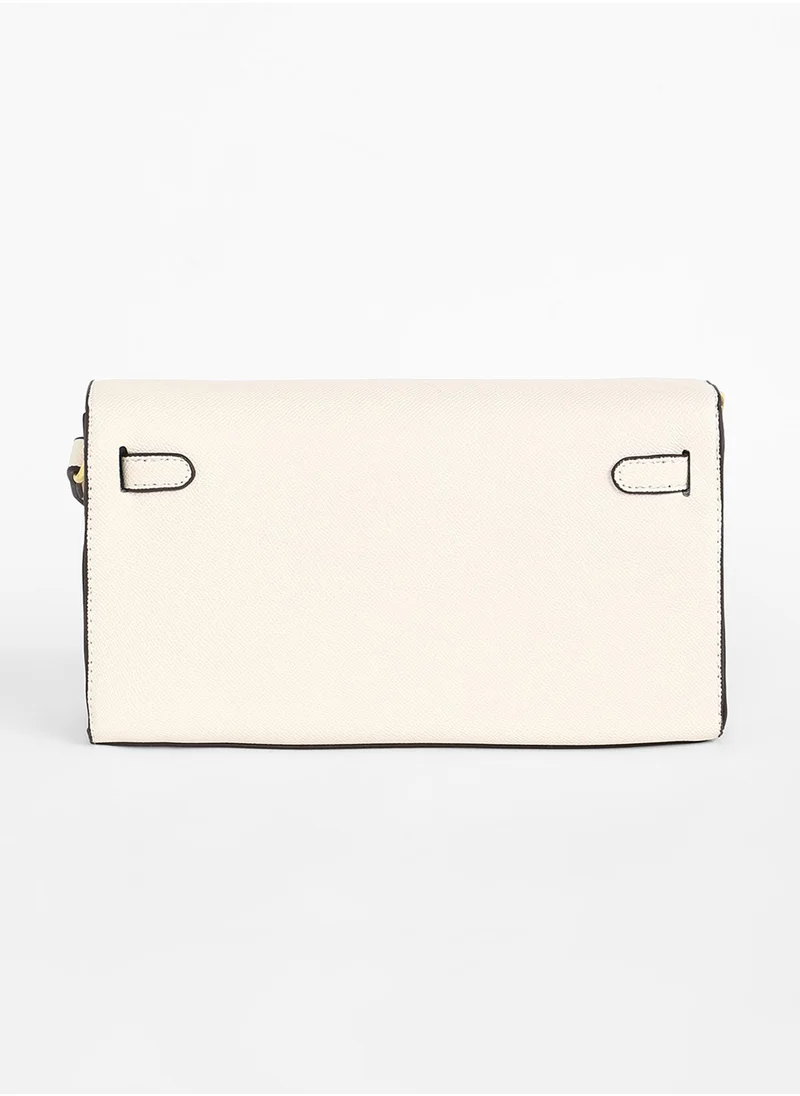 صوص هاوت The Overlap Sling Bag - Powder White