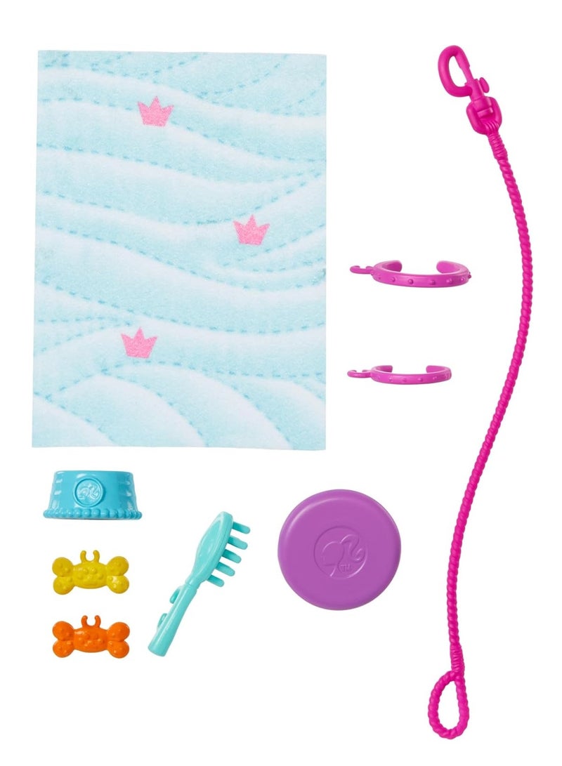 Barbie مجموعة ألعاب باربي للمشي والعجلات للحيوانات الأليفة - Image 4