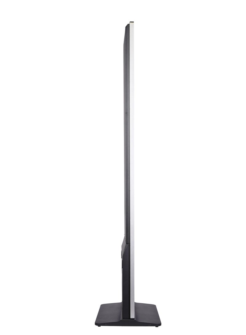 qbit 65 Inch Non-Interactive qbit Floor Standing Digital Kiosk 4K UHD, Android 13 HDMI/USB Port, LAN, Wifi, Color Black- 1 Yr Warranty - Image 3