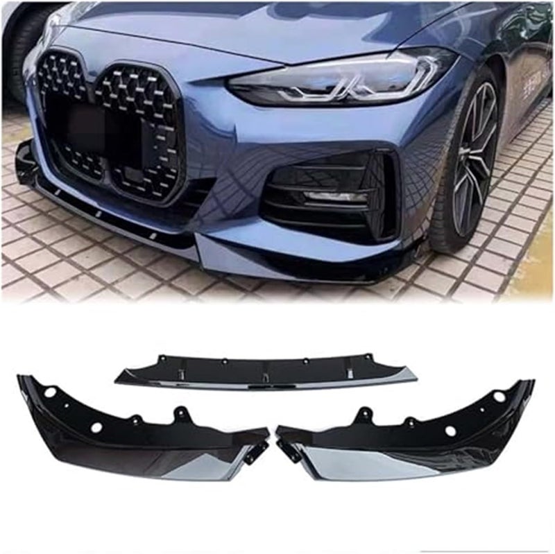 DEMULAX Front Bumper Lip Spoiler for 2021 4 Series G22 G23 430i - Image 3