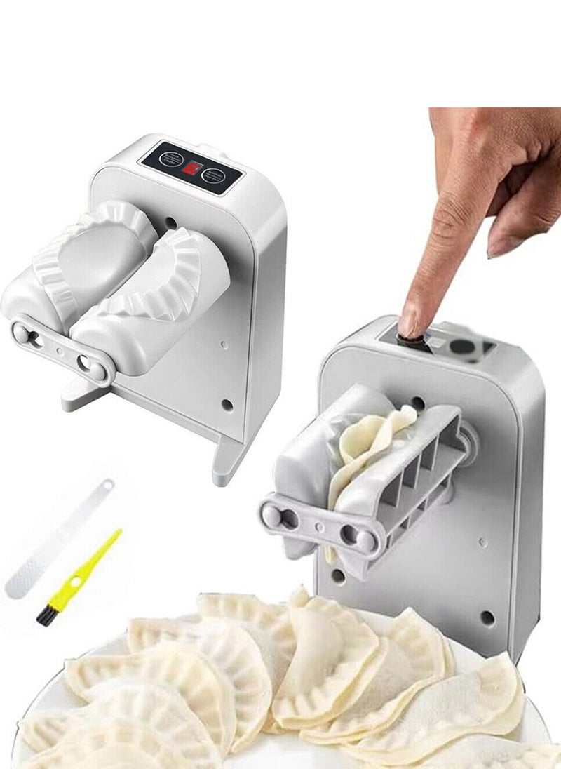 2 Piece Pack Electric Automatic Dumpling Make Quick Dumpling Empanadas Pierogi Maker Tool For Home Kitchen And Restaurant - Image 1