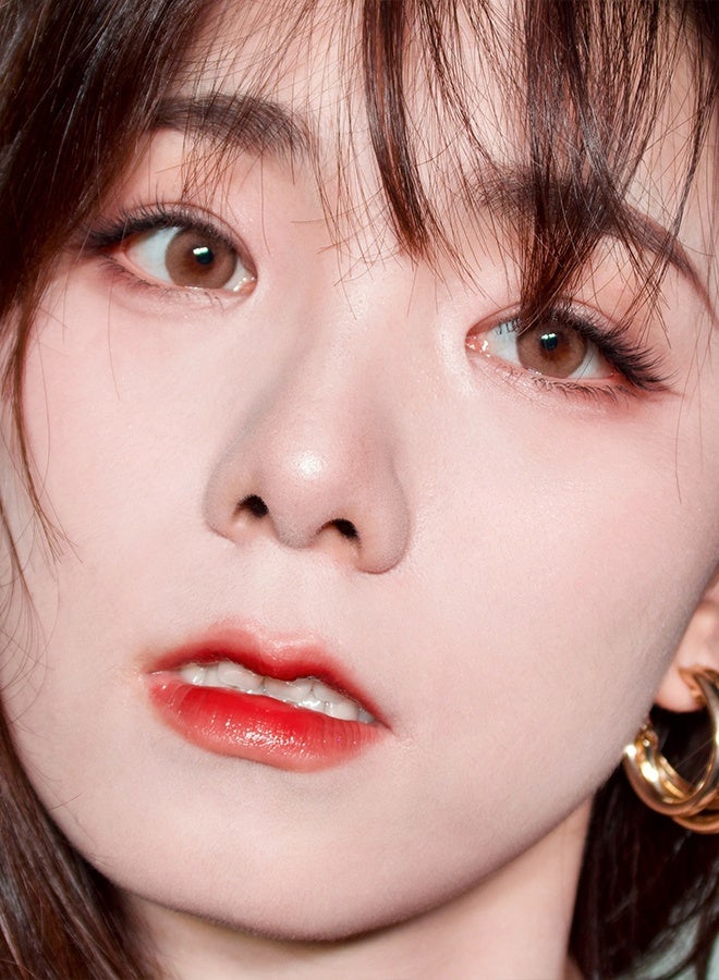 عيون غامضة عدسات مِستِك آيز التجميلية الملوّنة باسيا بني 14.00 ملم لمدة 6 أشهر للاستخدام اليومي - Image 2