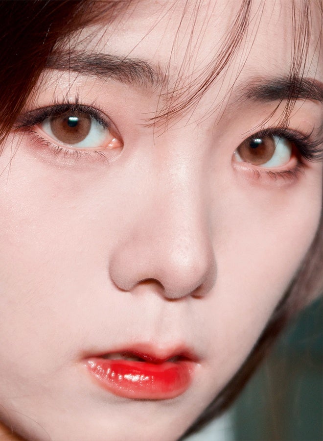 عيون غامضة عدسات مِستِك آيز التجميلية الملوّنة باسيا بني 14.00 ملم لمدة 6 أشهر للاستخدام اليومي - Image 3